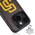 MLB San Diego Padres - Solid Distressed iPhone 14 Kickstand Case