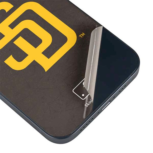 MLB San Diego Padres - Solid Distressed iPhone Skins