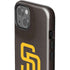 MLB San Diego Padres - Solid Distressed iPhone 15 Impact Case
