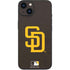 MLB San Diego Padres - Solid Distressed iPhone 15 Skin