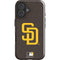 MLB San Diego Padres - Solid Distressed iPhone 16 Plus Impact Case