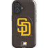MLB San Diego Padres - Solid Distressed iPhone 16 Plus Magsafe Impact Case