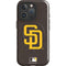 MLB San Diego Padres - Solid Distressed iPhone 16 Pro Magsafe Impact Case
