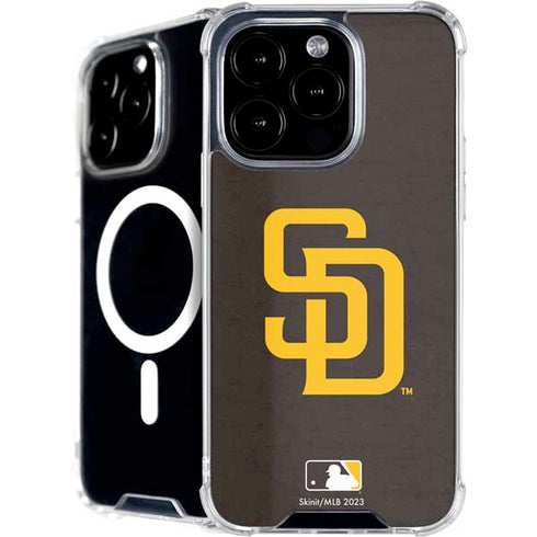 MLB San Diego Padres - Solid Distressed iPhone 16 Pro Max MagSafe Case