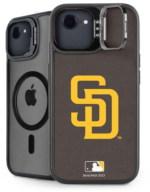 MLB San Diego Padres - Solid Distressed iPhone 16e Kickstand Case
