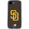 MLB San Diego Padres - Solid Distressed iPhone 16e Clear Case