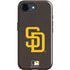 MLB San Diego Padres - Solid Distressed iPhone 16e Impact Case