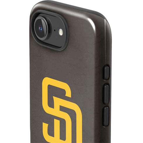 MLB San Diego Padres - Solid Distressed iPhone 16e Impact Case