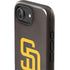 MLB San Diego Padres - Solid Distressed iPhone 16e Impact Case