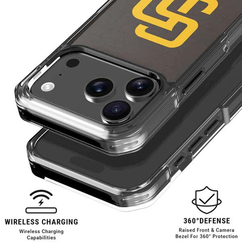 MLB San Diego Padres - Solid Distressed iPhone 17 Pro MagSafe Case