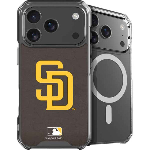MLB San Diego Padres - Solid Distressed iPhone 18 Pro Max MagSafe Case