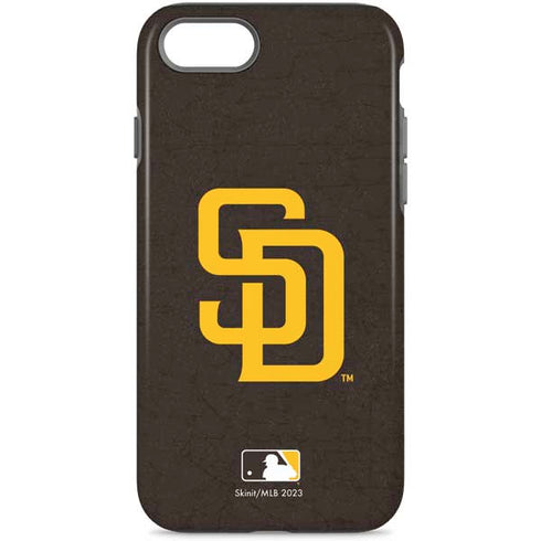 MLB San Diego Padres - Solid Distressed iPhone Cases