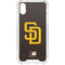 MLB San Diego Padres - Solid Distressed iPhone XS Clear Case