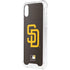 MLB San Diego Padres - Solid Distressed iPhone XS Clear Case