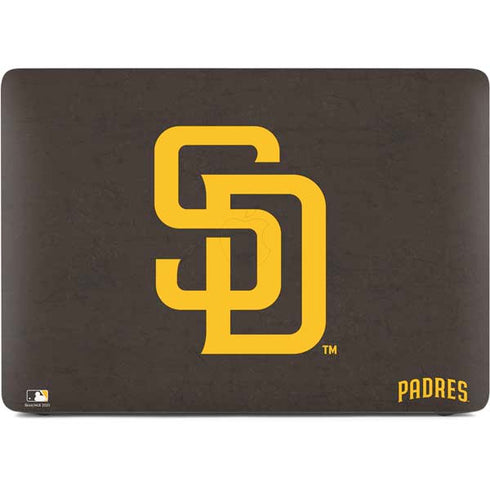MLB San Diego Padres - Solid Distressed Apple MacBook Air Skin