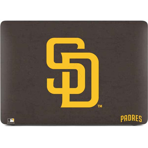 MLB San Diego Padres - Solid Distressed Apple MacBook Pro 16-inch Skin