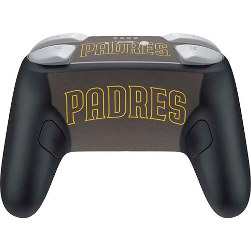 MLB San Diego Padres - Solid Distressed Nintendo Switch 2 (2025) Pro Controller Skin