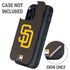 MLB San Diego Padres - Solid Distressed Otterbox Defender iPhone Skin