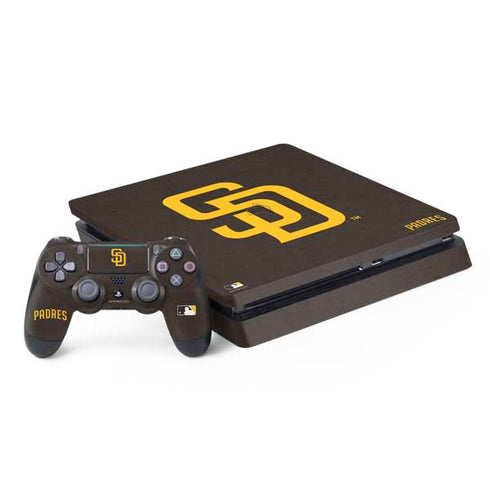 MLB San Diego Padres - Solid Distressed PlayStation PS4 Skins