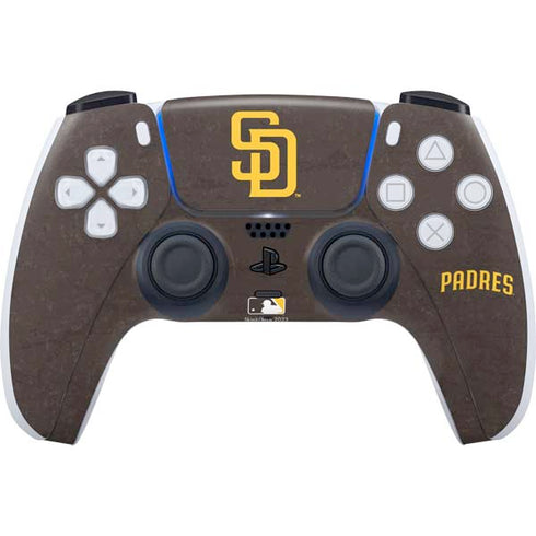 MLB San Diego Padres - Solid Distressed PlayStation PS5 Skins