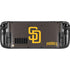 MLB San Diego Padres - Solid Distressed Steam Deck Handheld Gaming Computer OLED Skin