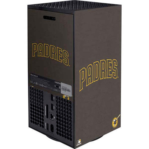 MLB San Diego Padres - Solid Distressed XBox Series X Digital Edition Bundle Skin