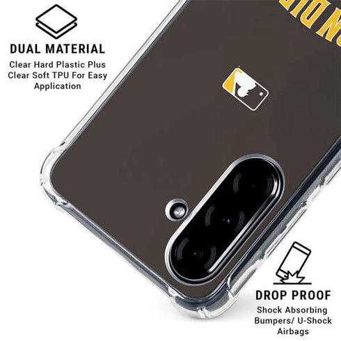 MLB San Diego Padres Alternate Jersey Galaxy A36 5G Clear Case