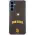 MLB San Diego Padres Alternate Jersey Galaxy A55 5G Clear Case