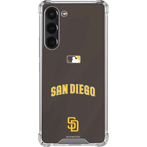 MLB San Diego Padres Alternate Jersey Galaxy S24 FE Clear Case