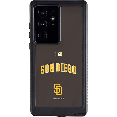 MLB San Diego Padres Alternate Jersey Galaxy S24 Ultra Waterproof Case