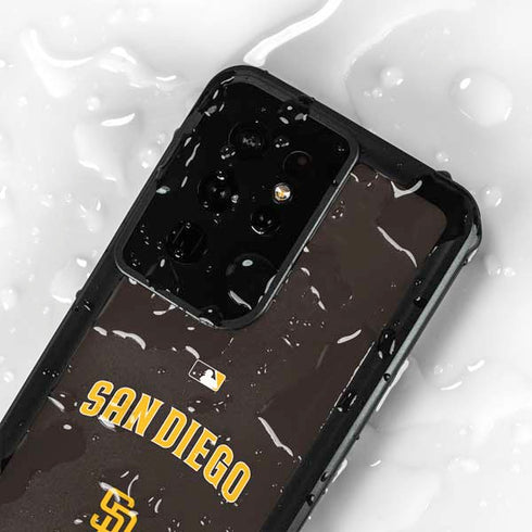 MLB San Diego Padres Alternate Jersey Galaxy S24 Ultra Waterproof Case