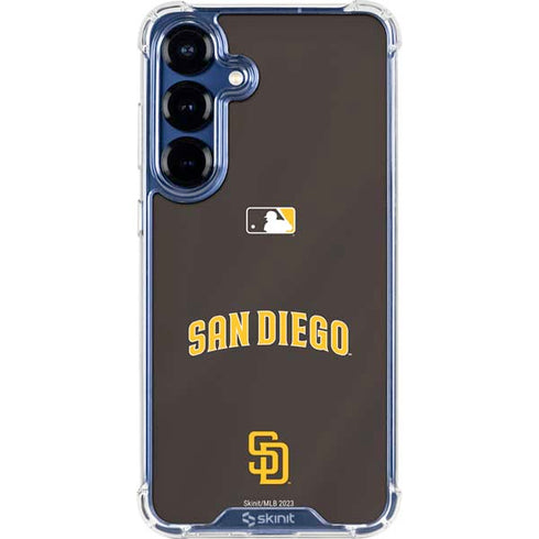 MLB San Diego Padres Alternate Jersey Galaxy S25 Clear Case