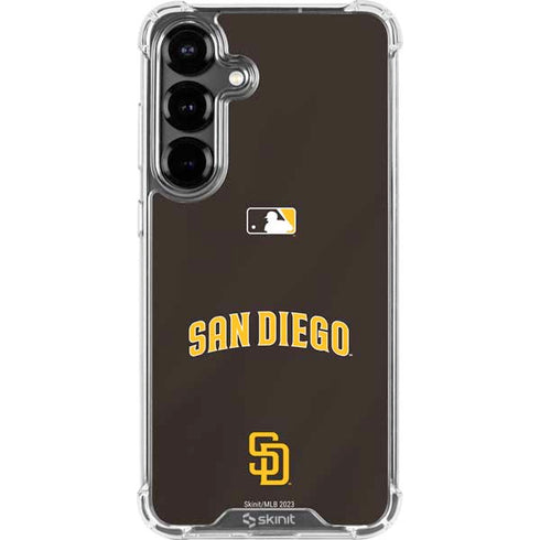 MLB San Diego Padres Alternate Jersey Galaxy S26 Clear Case