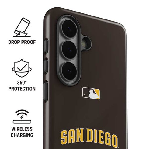 MLB San Diego Padres Alternate Jersey Galaxy S26 Impact Case