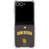 MLB San Diego Padres Alternate Jersey Galaxy Z Flip7 Clear Case