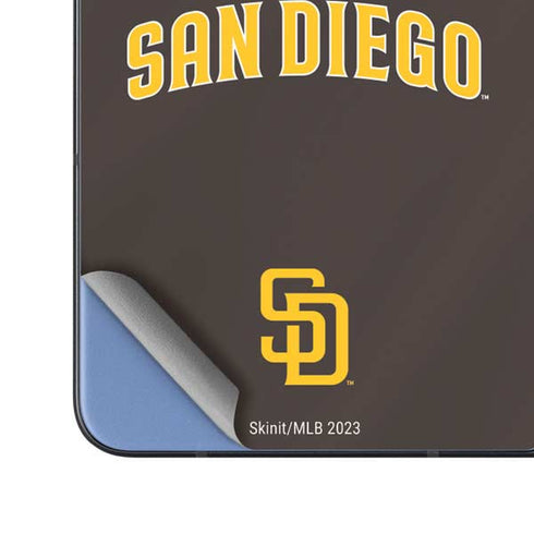 MLB San Diego Padres Alternate Jersey Galaxy Z Fold5 5G Skin