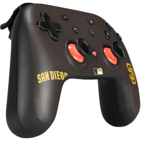 MLB San Diego Padres Alternate Jersey Google Stadia Controller Skin