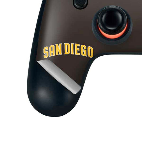 MLB San Diego Padres Alternate Jersey Google Stadia Controller Skin
