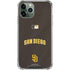 MLB San Diego Padres Alternate Jersey iPhone 12 Pro Clear Case