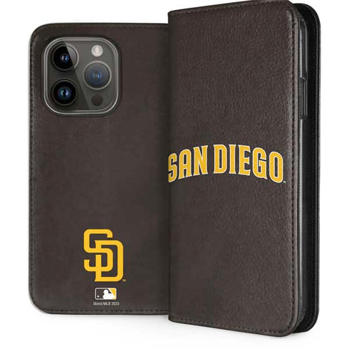 MLB San Diego Padres Alternate Jersey iPhone 15 Pro Folio Case