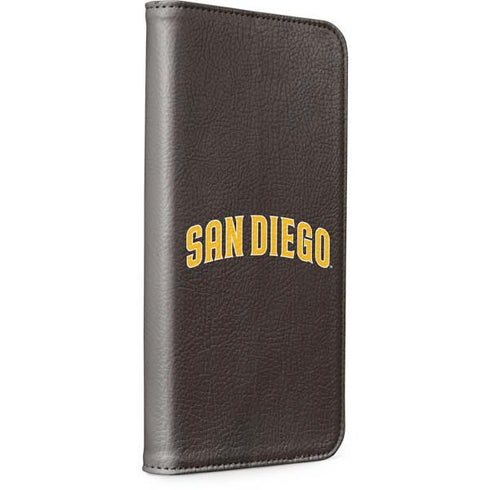 MLB San Diego Padres Alternate Jersey iPhone 15 Pro Folio Case