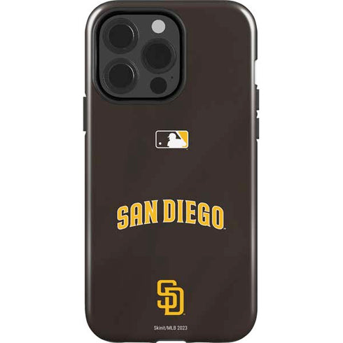MLB San Diego Padres Alternate Jersey iPhone 15 Pro Impact Case