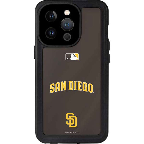 MLB San Diego Padres Alternate Jersey iPhone 15 Pro Waterproof Case