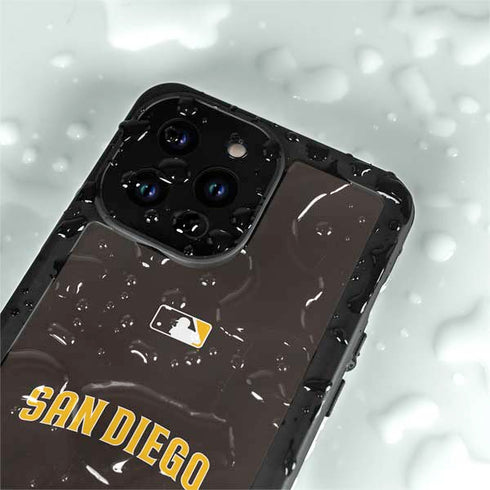 MLB San Diego Padres Alternate Jersey iPhone 15 Pro Waterproof Case