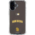 MLB San Diego Padres Alternate Jersey iPhone 16 Plus Clear Case