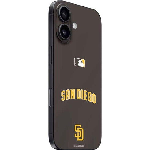 MLB San Diego Padres Alternate Jersey iPhone 16 Plus Skin