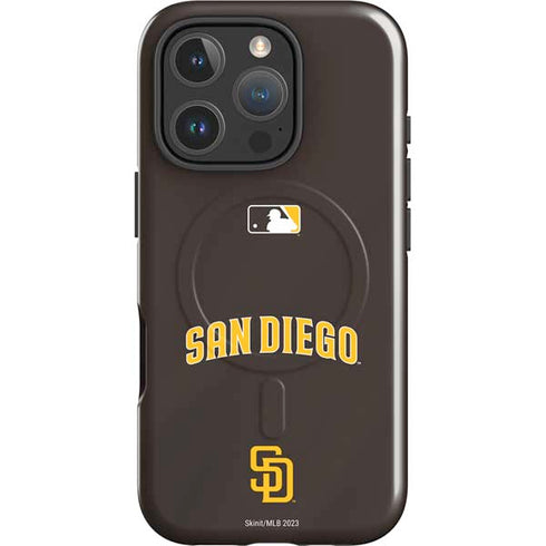 MLB San Diego Padres Alternate Jersey iPhone 16 Pro Magsafe Impact Case