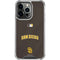 MLB San Diego Padres Alternate Jersey iPhone 16 Pro Max Clear Case