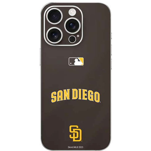 MLB San Diego Padres Alternate Jersey iPhone 16 Pro Skin