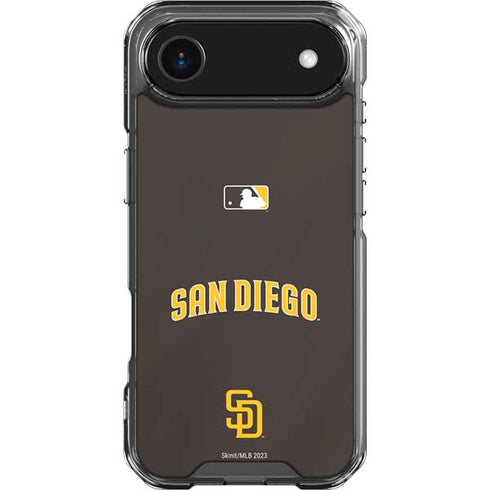 MLB San Diego Padres Alternate Jersey iPhone 17 Air Clear Case